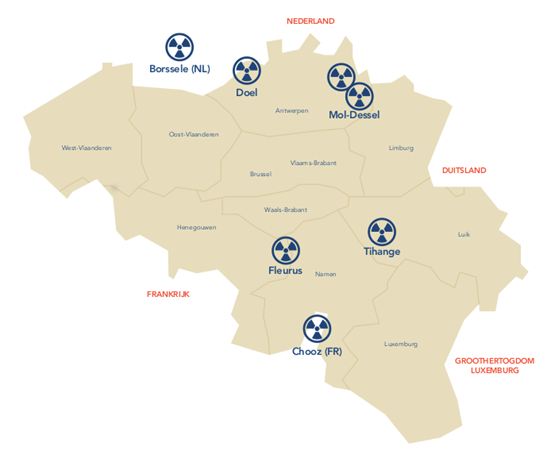 nucleaire sites