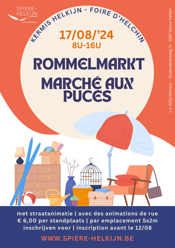 Rommelmarkt affiche